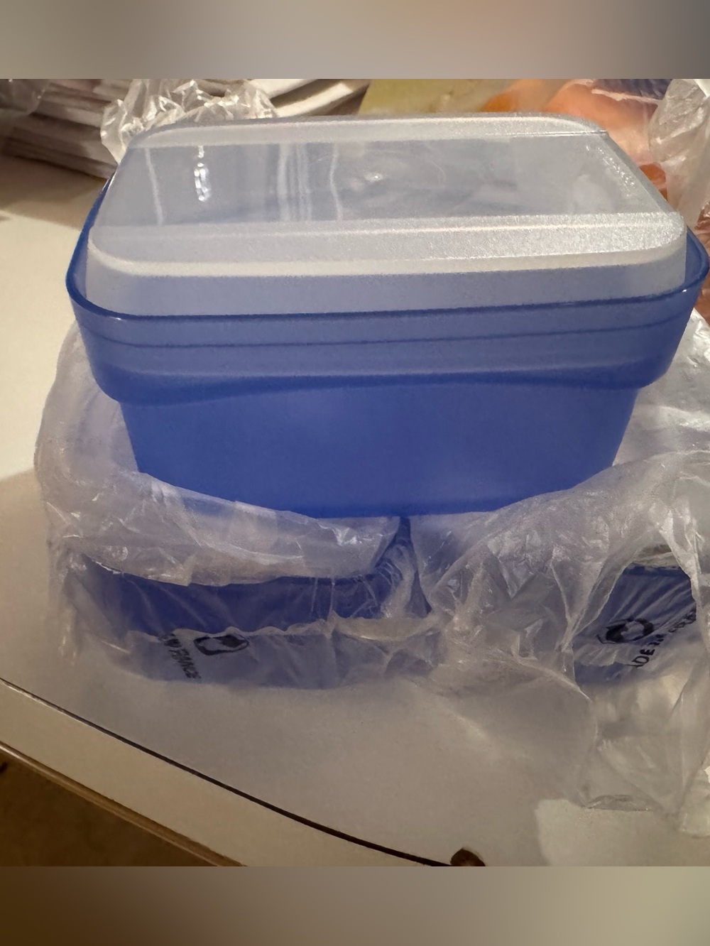 BRAND NEW!!  Bundle of 3 Vintage Tupperware Swing Containers